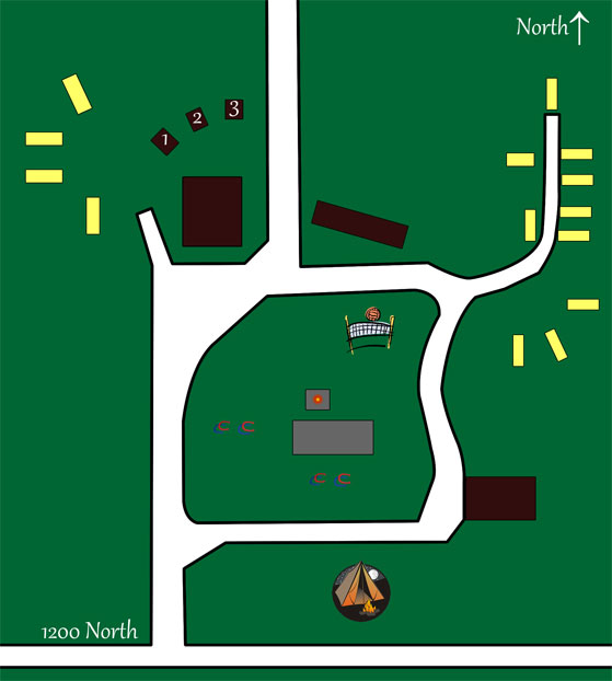Map of Squirrel Creek Guest Ranch